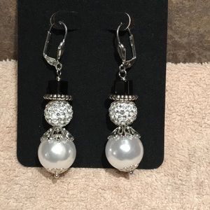 Christmas Earrings! Big and bold snowmen.